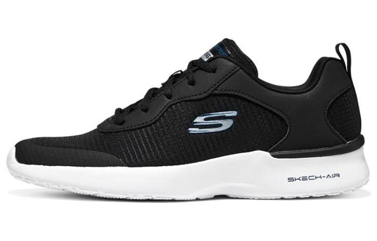 Skechers Skech Air Dynamight Mesh Comfortable Low top Casual Shoes Men's Black White