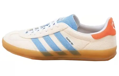 Adidas Originals Gazelle Low top Casual Shoes Unisex White Blue