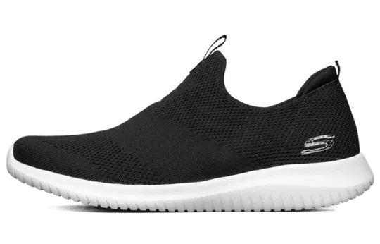 Skechers Ultra Flex Slip Ons Black Women's