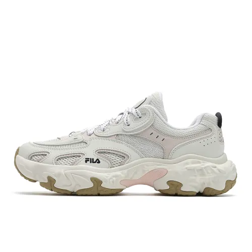 FILA TORNADO Hurricane Shoes Low top Casual Shoes Women's White Silver Pink