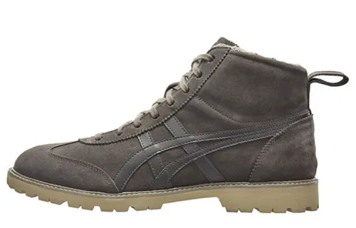 Onitsuka Tiger Rinkan Non slip Lightweight High top Casual Shoes Unisex Dark Umber