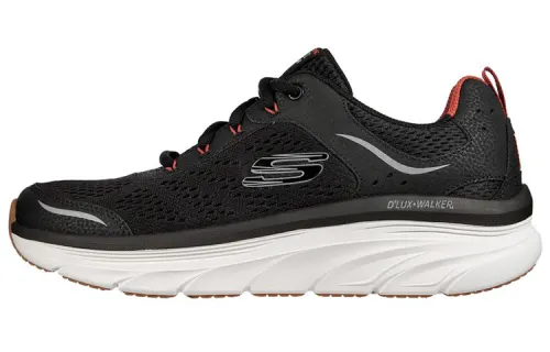 Skechers Relaxed Fit Fabric Low top Casual Shoes Men's Black