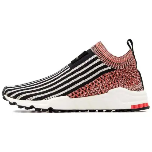 Adidas Wmns Eqt Support Sock Primeknit 'Black Trace Scarlet'