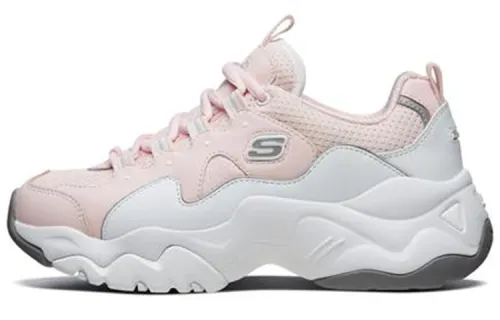 Skechers D'LITES 3.0 Low top Casual Shoes Women's Pink White
