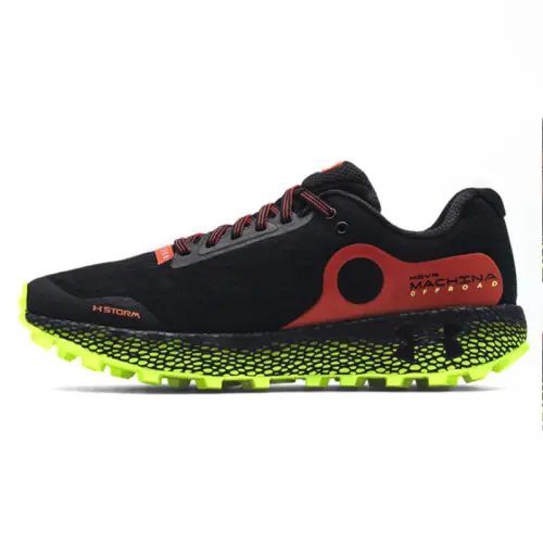 Under Armour Hovr Machina Off Road 'Black High Vis Yellow'