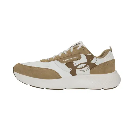 Under Armour Decoy Lu Soft And Comfortable Abrasion Resistant Low top Casual Shoes Men's White Brown