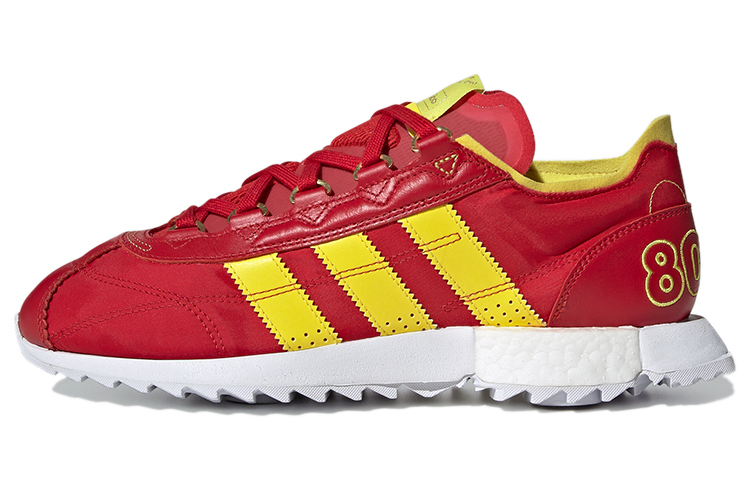 Кроссовки adidas 7600 (красно-желтые)