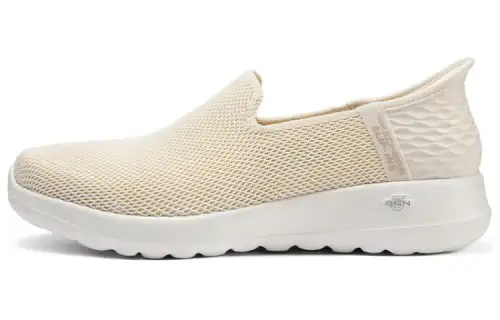 Skechers Slip Ins Walking Shoes Women's Low Top Ivory