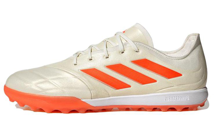 Кроссы Adidas Copa Pure.1 TF (бело-оранжевые)