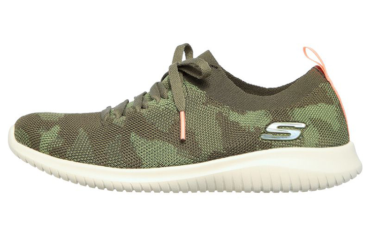 Skechers Ultra Flex 1.0 Casual Shoes Women's Low Top Olive Green