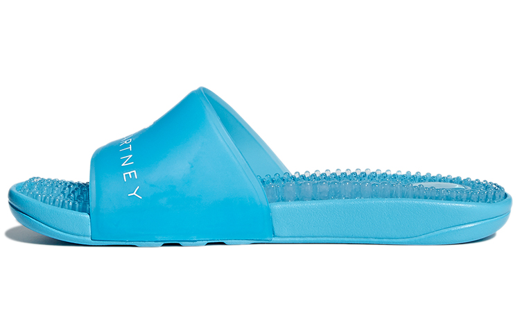 Adissage Stella McCartney x Adissage Wmns Adidas Slides 'Mirror Blue' Women's