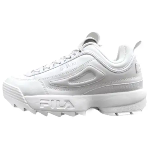 FILA Disruptor 2 Wear resistant And Lightweight Low top Casual Shoes Women's White