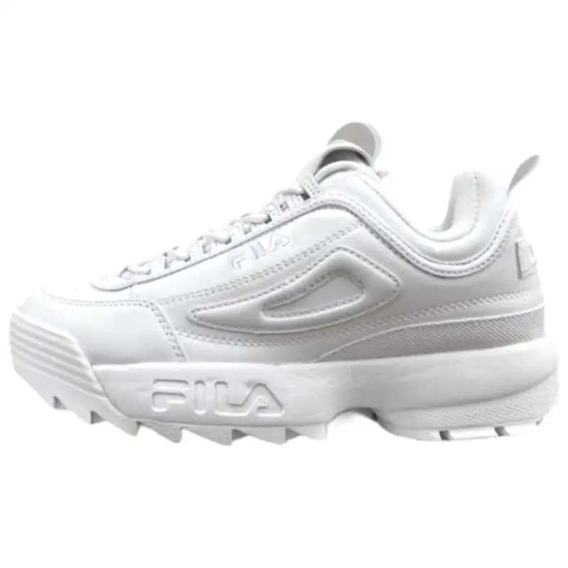 FILA Disruptor 2 Wear resistant And Lightweight Low top Casual Shoes Women's White