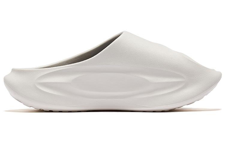 Erke Infinite Lite Slide Slippers Men's Ivory White Black
