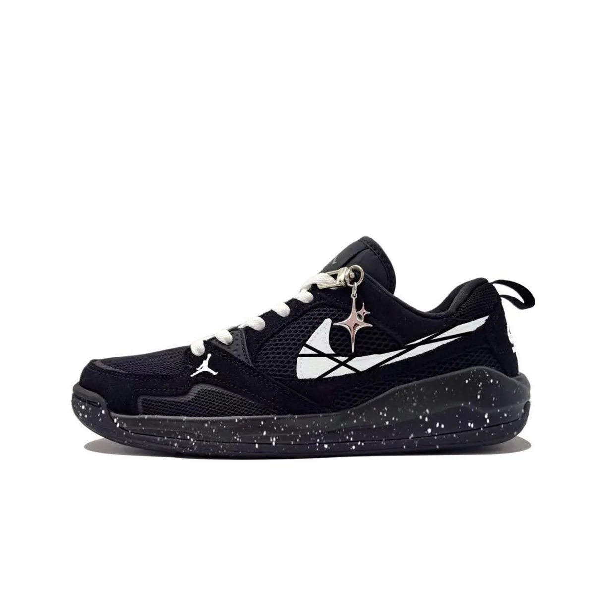 Jordan CMFT Era Starry MH Plan Abrasion Resistant Low top Casual Shoes Unisex Black
