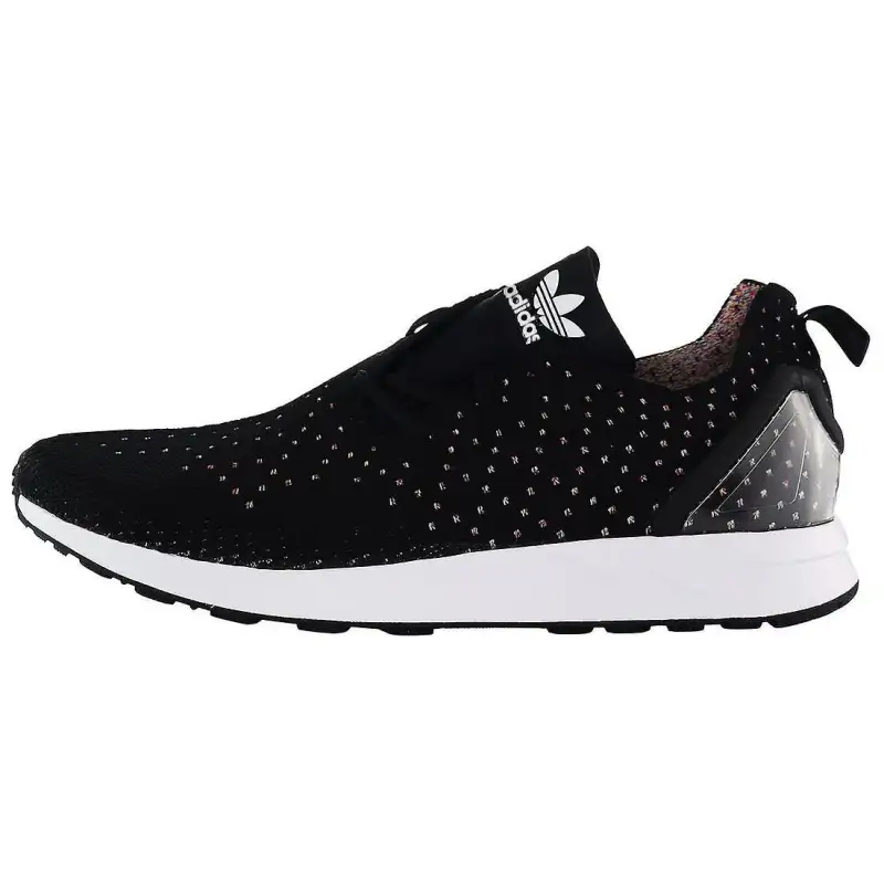 Adidas Originals ZX Flu Slip Resistant Abrasion Resistant Low top Casual Shoes Men's Black