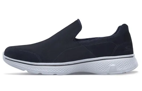 Skechers Go Walk 4 Slip on Low top Casual Shoes Men's Black Gray