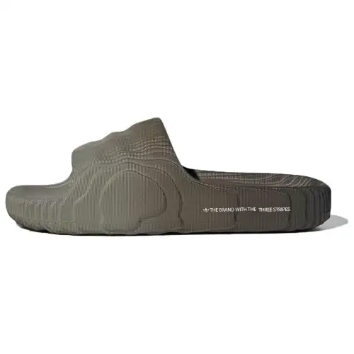 Adilette 22 Adidas Originals Slide 'Silver Pebble'