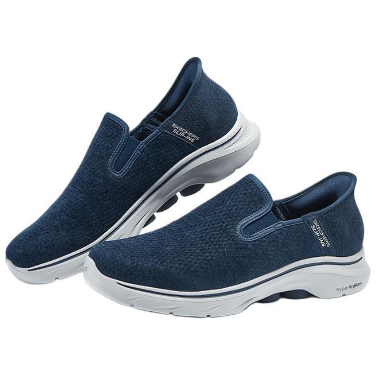 Skechers GO WALK 7 Abrasion Resistant Low top Casual Shoes Men’s Blue