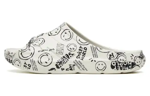 Anta C37 Series Slide Slippers Women's Black White