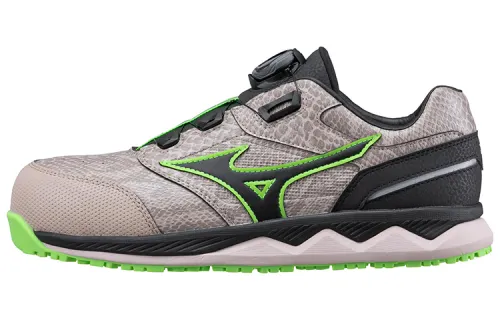 Mizuno Almighty Casual Shoes Men's Low Top Gray/Black/Green