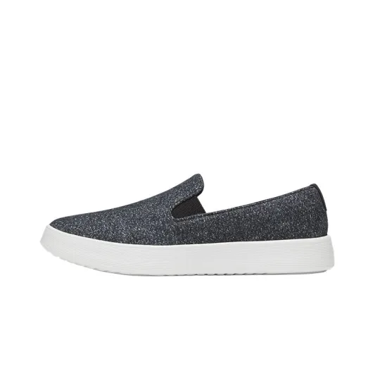 Allbirds Wool Cruiser Slip On Lightweight Low top Casual Shoes Women's Dark Gray