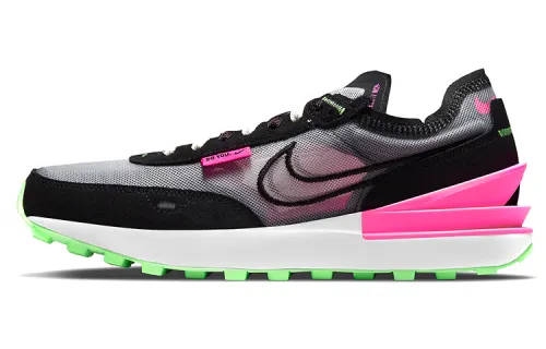 Nike Waffle One Low top Running Shoes Black/Pink