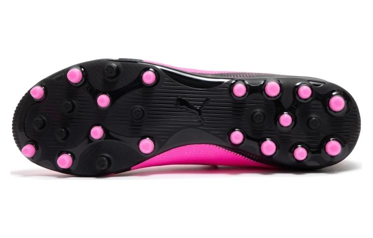 Мужские бутсы PUMA Ultra Pro MG (розово-черно-белые) — фото 8