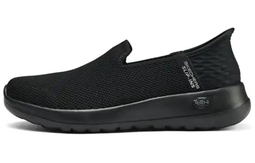 Skechers Hands Free Slip Ins Cushioning Breathable Cushioning Breathable Low top Casual Shoes Women's Black