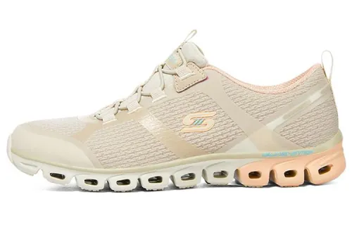 Skechers Glide Step Fabric Low top Casual Shoes Women's Beige