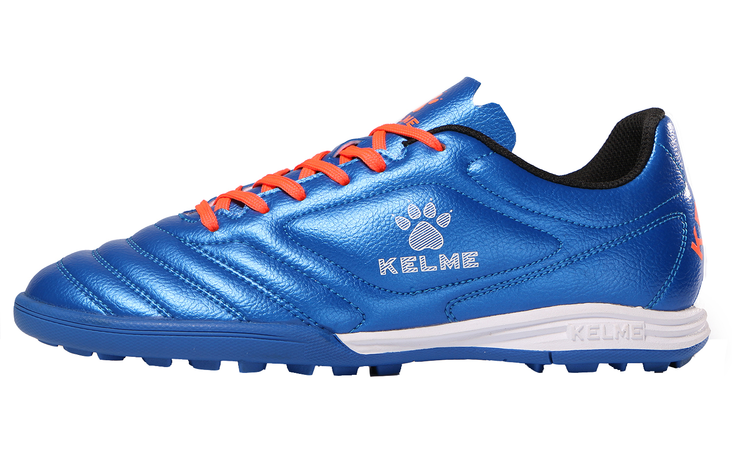 KELME Youth Training Collection TF Turf Artificial Turf Soccer Shoes Men's Royal Blue
