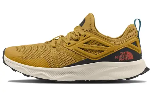 THE NORTH FACE Oxeye Slip Resistant Abrasion Resistant Low top Casual Shoes Men's Yellow