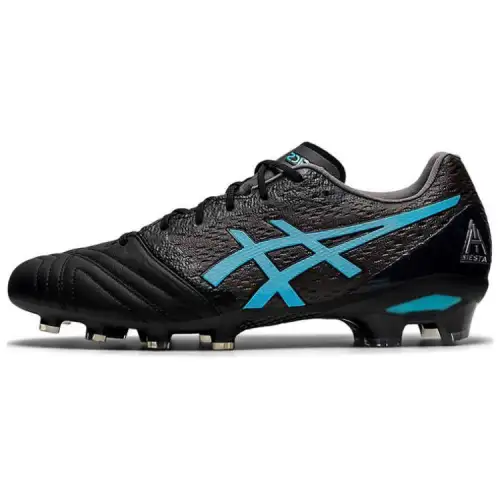 Asics HG Hard Ground Wear resistant And Lightweight Soccer Shoes Men's Black