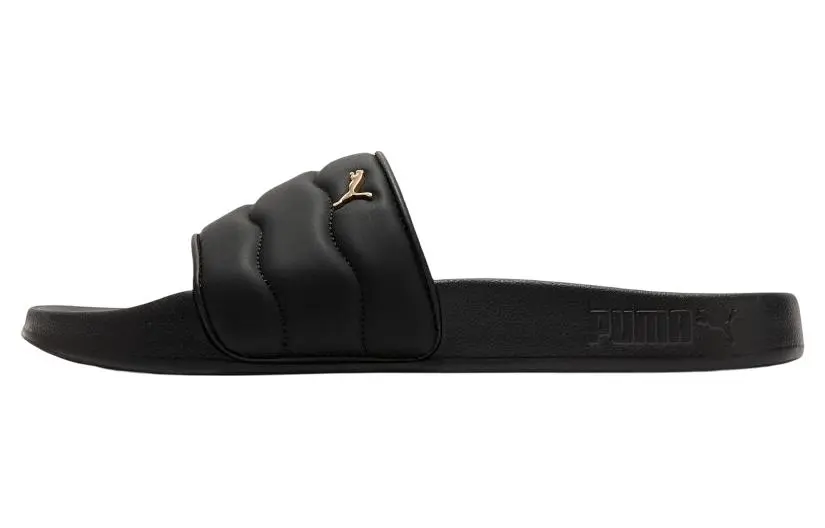 PUMA Lead Cat 2.0 Puffy 'Black Metallic Gold' Women's
