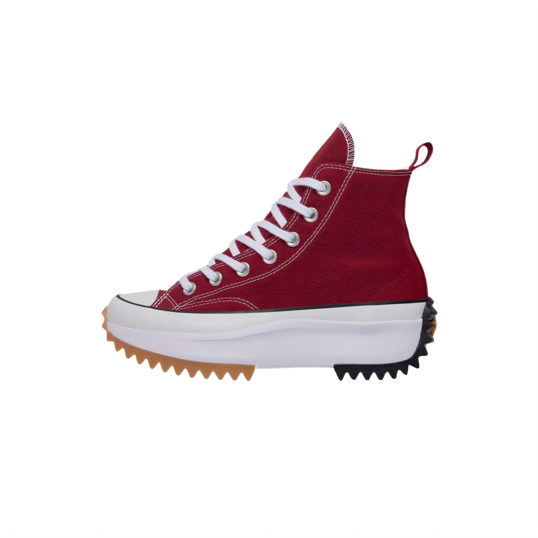 Converse Run Star Hike Comfortable High top Casual Shoes Unisex Red