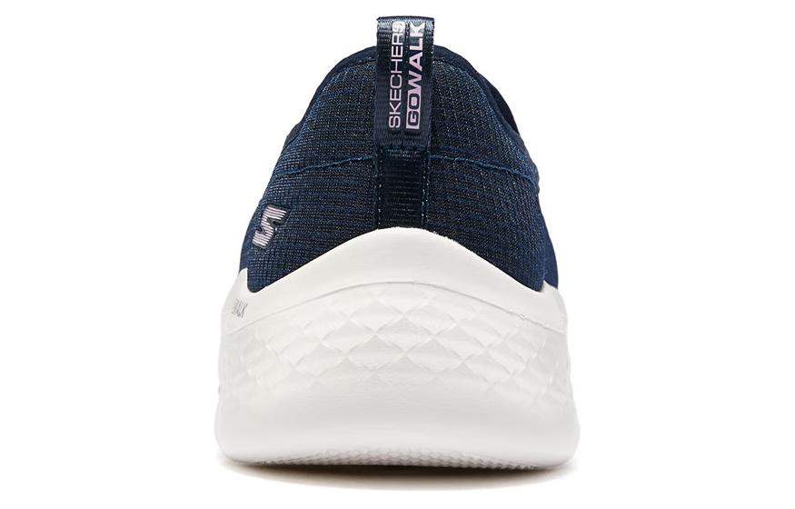 Skechers Women’s GO WALK Textile, Mesh Breathable Lightweight Cushioning Coverage Low top Casual Shoes Women’s Blue