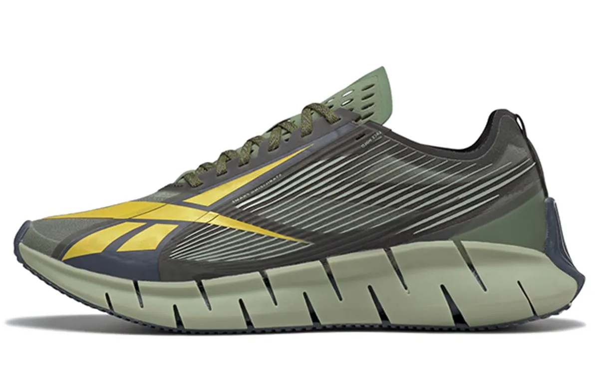 Reebok Zig 3D Storm Casual Shoes Unisex Low-top Black/Green/Yellow