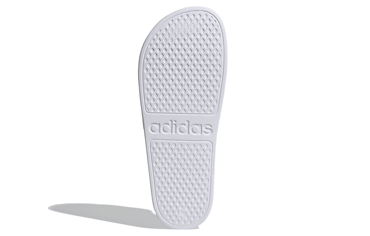 Шлепанцы adidas Adilette Aqua (бело-серебристые) — Белый / серебристый — фото 6