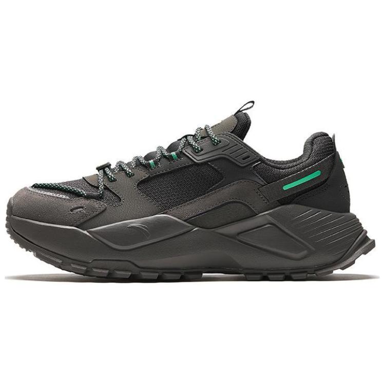 Anta Star River Low top Cushioning Abrasion Resistant Height Increasing Chunky Sneakers Men's Gray