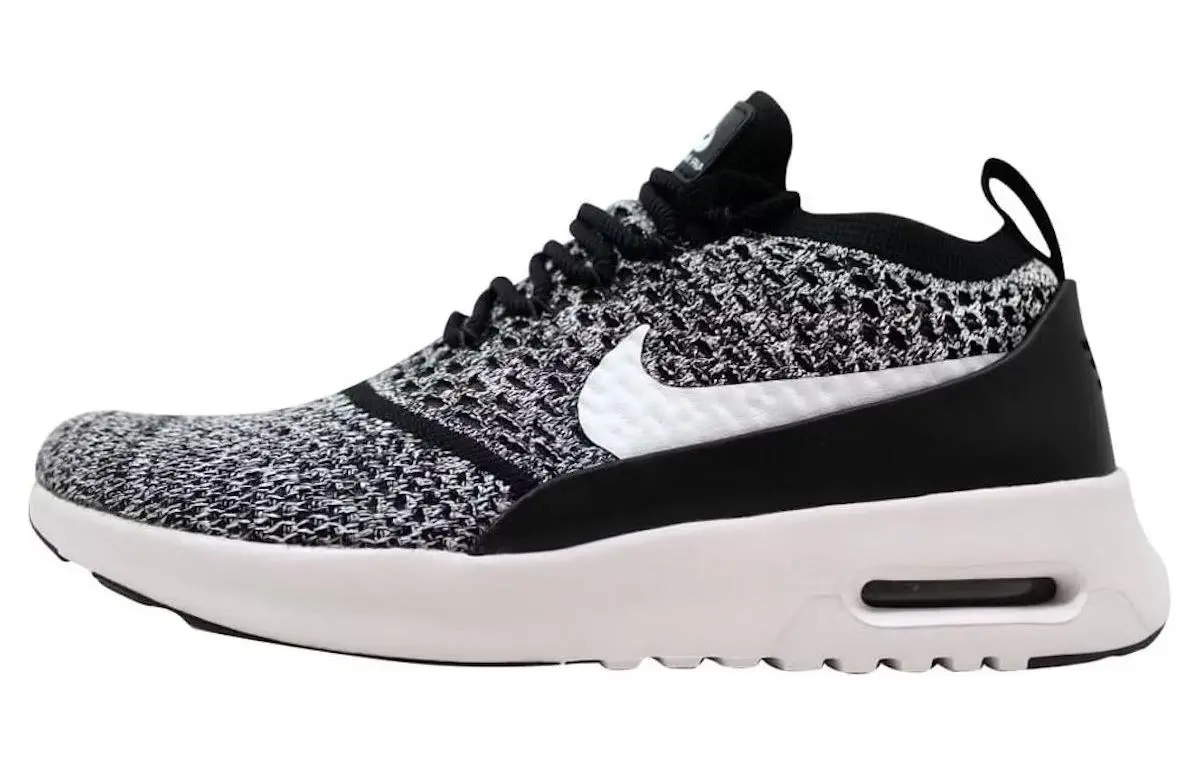 Nike Air Max Thea Abrasion Resistant Breathable Abrasion Resistant Breathable Low top Casual Shoes Women's Black
