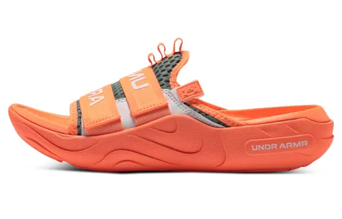 Under Armour Alpha Antibacterial Slide Slippers Unisex Orange
