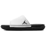 Jordan Play Slide Slip Resistant Abrasion Resistant Slide Slippers Men's Black White