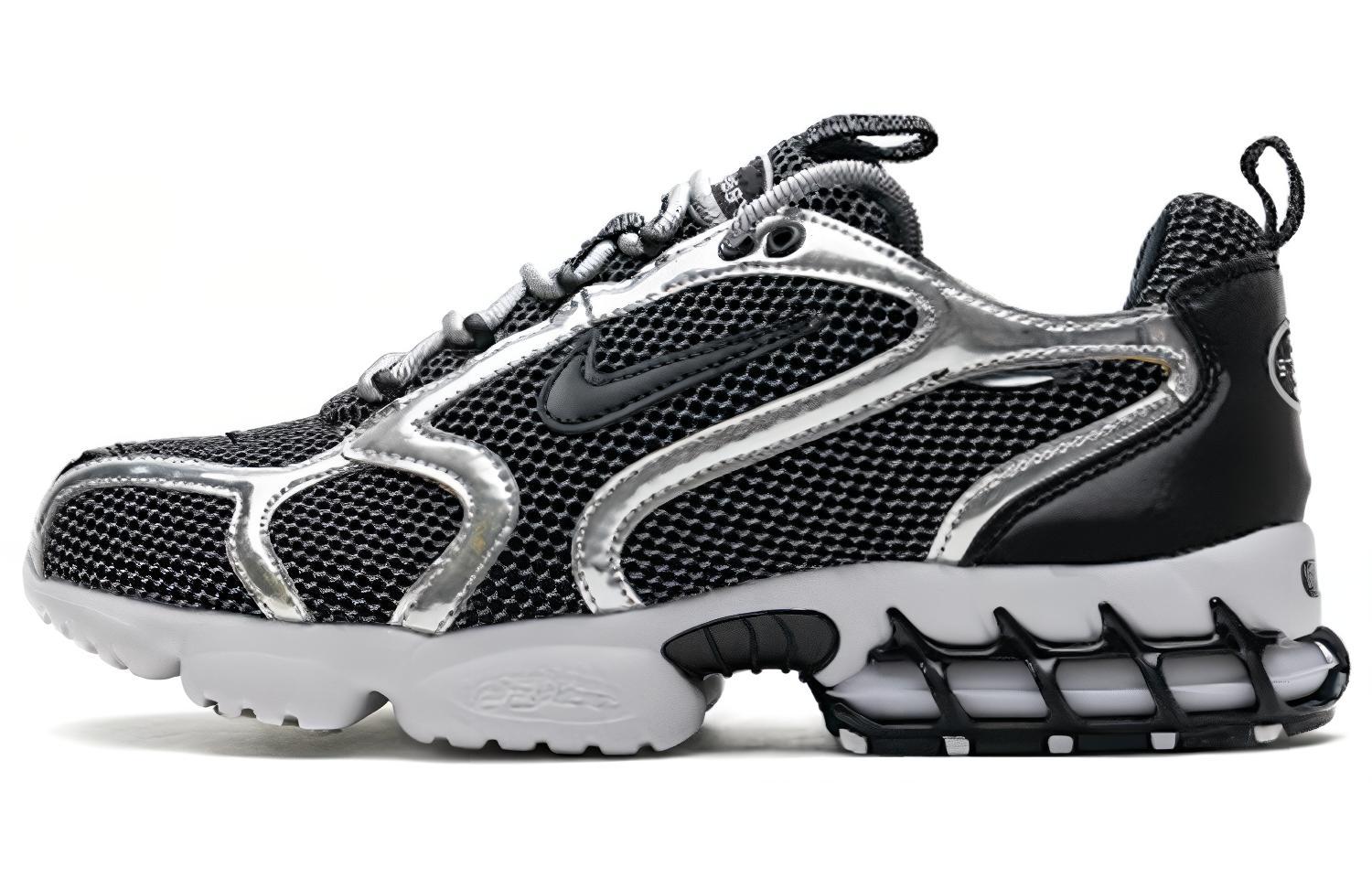 Nike X Stussy Air Zoom Spiridon Caged 2 'Pure Platinum'