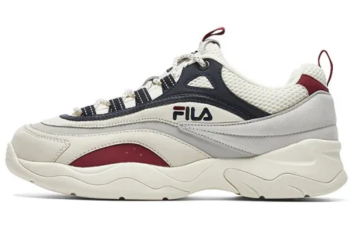 FILA FUSION Ray 1 Casual Shoes Women's Low Top Cream White