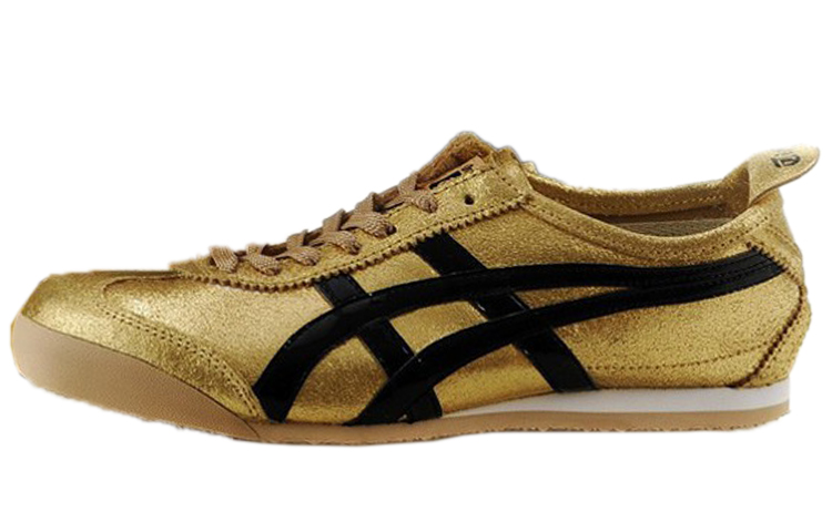 Onitsuka Tiger MEXICO 66 Casual Shoes Women's Low Top Gold