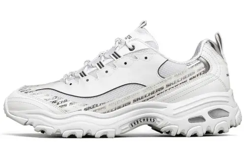 Skechers D'lites 1.0 Running Shoes White/Black
