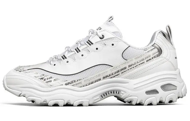 Skechers D'lites 1.0 Running Shoes White/Black