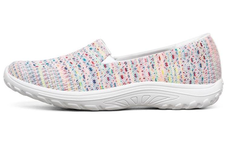 Skechers Reggae Fest Mesh, Textile Low top Casual Shoes Women's White Multicolor