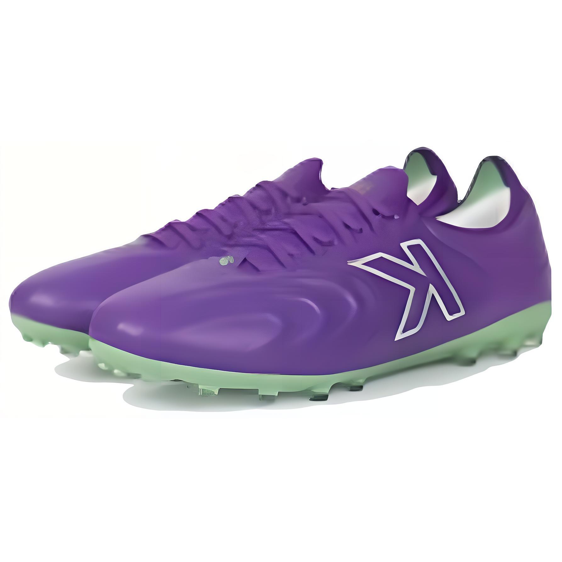 KELME Grail Collection MG Multi Ground Slip Resistant Abrasion Resistant Soccer Shoes Men’s Forged Purple