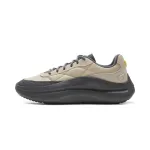 Li Ning Height Increasing Rebound Cushioning Abrasion Resistant Low top Casual Shoes Men's Beige Black